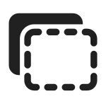 Slide Hide SVG Icon